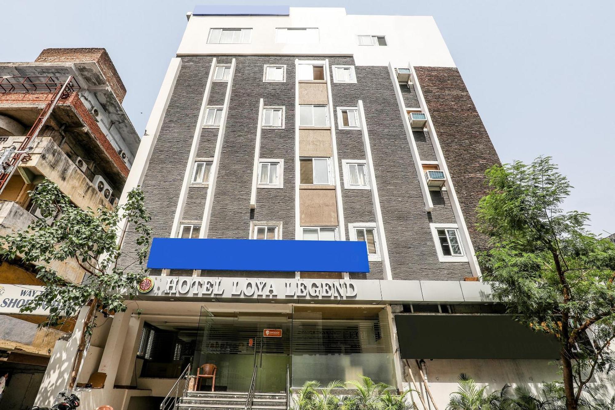 OYO 14244 Loya Legend Hotel Haiderabad Buitenkant foto